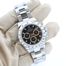 Załaduj obraz do przeglądarki galerii, Rolex Daytona ref. 116520 Black Dial - Short Clasp - Full Set
