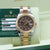 Rolex Datejust ref. 116233 Chocolate Concentric Dial Oyster Bracelet - Full set