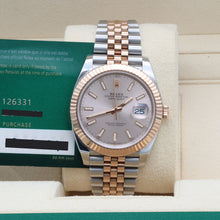 Load image into Gallery viewer, Rolex Datejust ref. 126331 Sundust Dial - Full set - Jubilee
