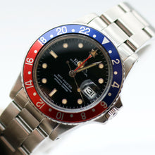 Charger l'image dans la galerie, Rolex GMT-Master ref. 16750 - "Pepsi" Bezel - Oyster Bracelet
