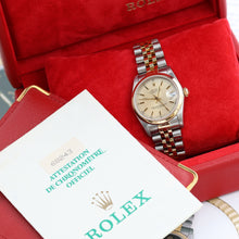 Załaduj obraz do przeglądarki galerii, Rolex Datejust Midsize ref. 68243 Champagne Circle Dial - Full Set
