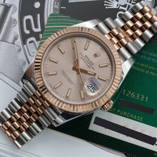 Load image into Gallery viewer, Rolex Datejust ref. 126331 Sundust Dial - Full set - Jubilee
