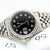 Rolex Datejust ref. 16234 Black (Circle) Diamonds Dial Jubilee Bracelet - Full Set