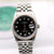 Rolex Datejust ref. 16234 Black (Circle) Diamonds Dial Jubilee Bracelet - Full Set