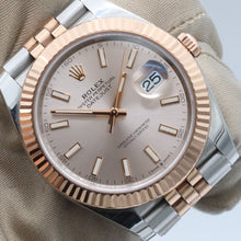 Load image into Gallery viewer, Rolex Datejust ref. 126331 Sundust Dial - Full set - Jubilee
