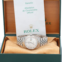 Load image into Gallery viewer, Rolex Datejust 36 ref. 16234 Silver Circle Dial -  Jubilee - Full Set
