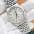ON SALE: Rolex Datejust 36 ref. 16234 Silver Circle Dial -  Jubilee - Full Set