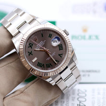 Charger l'image dans la galerie, Rolex Datejust ref. 126334 Wimbledon Dial Oyster bracelet - Full Set
