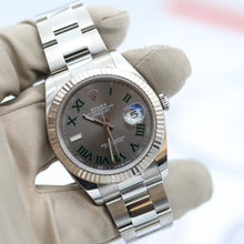 Charger l'image dans la galerie, Rolex Datejust ref. 126334 Wimbledon Dial Oyster bracelet - Full Set
