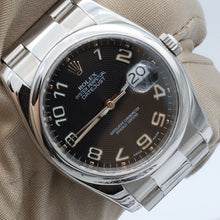 Load image into Gallery viewer, Rolex Datejust ref. 116200 Racing Concentric (Black) Dial - Oyster Bracelet - Full Set
