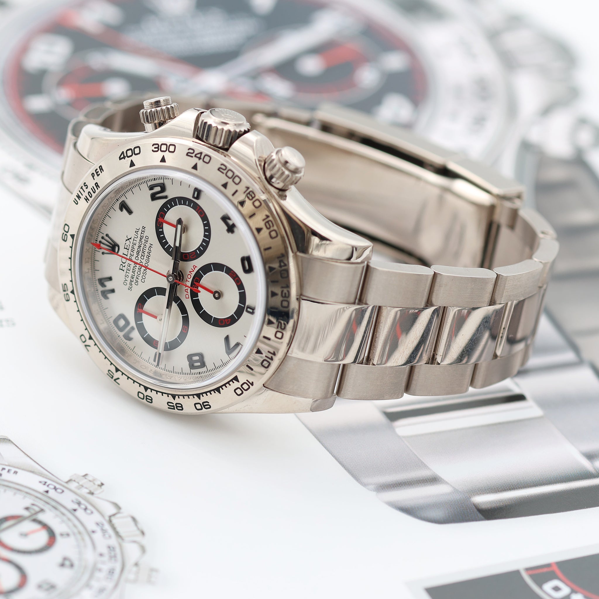 116509 Racing Rolex Daytona ref. 116509 - Silver Racing Dial - Full Set – Debonar ...