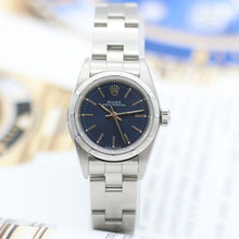 Cargar imagen en el visor de la galería, Rolex Lady Oyster Perpetual 76030 - Blue Dial - Oyster Bracelet
