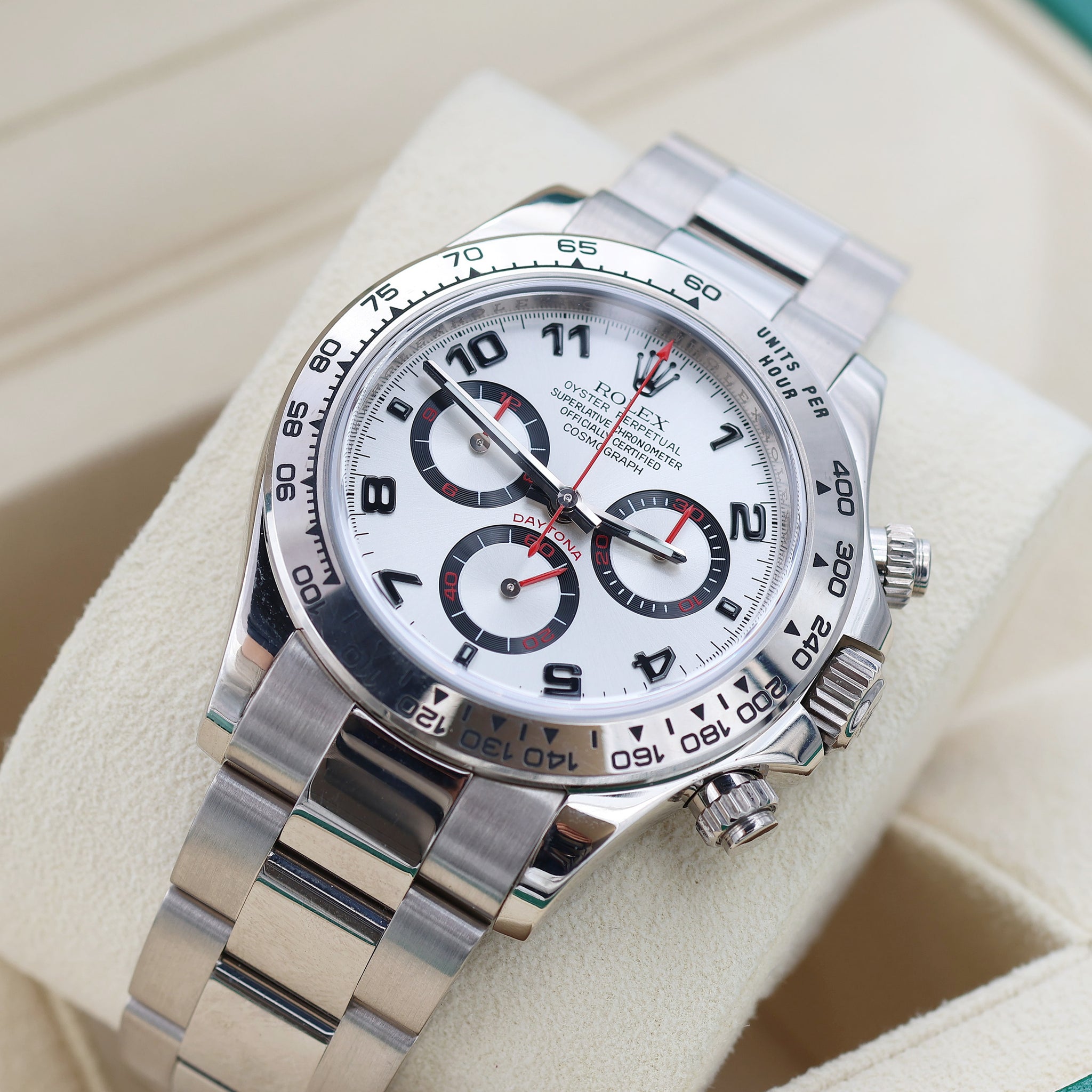 116509 Racing Rolex Daytona ref. 116509 - Silver Racing Dial - Full Set – Debonar ...