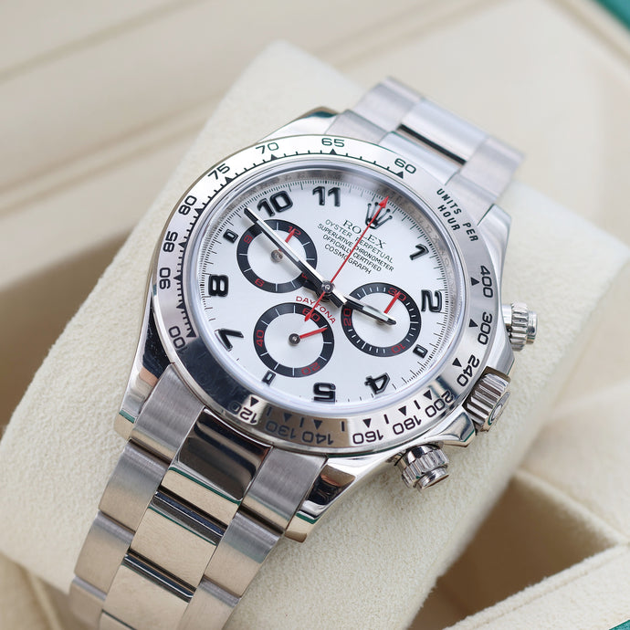 Rolex Daytona ref. 116509 - Silver Racing Dial - Full Set