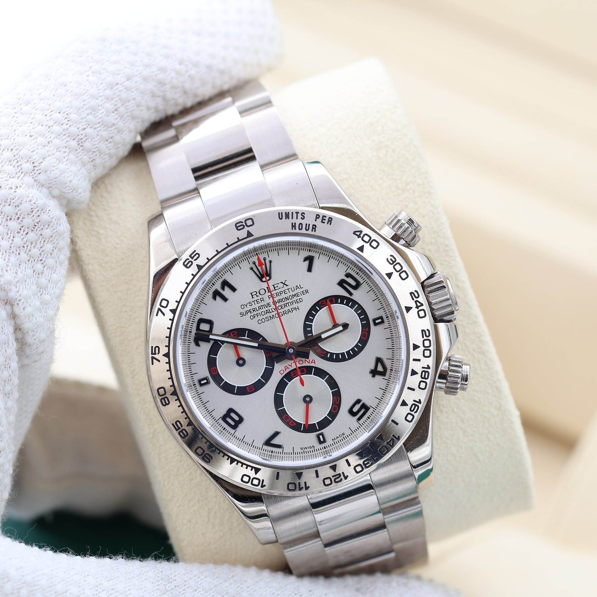 116509 Racing Rolex Daytona ref. 116509 - Silver Racing Dial - Full Set – Debonar ...