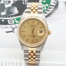 Load image into Gallery viewer, Rolex Datejust 36 ref. 16013 Champagne dial - Jubilee - Full Set
