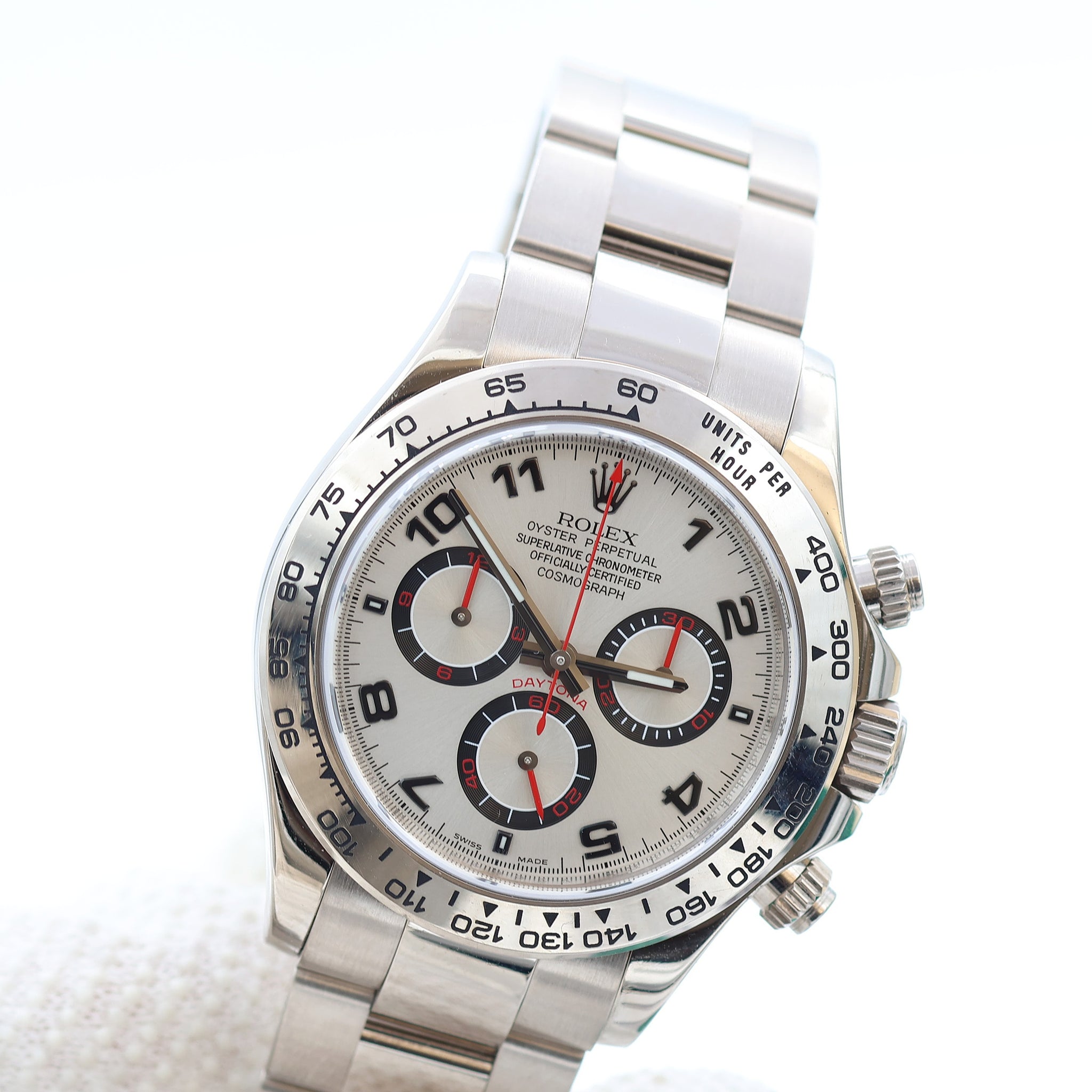 116509 Racing Rolex Daytona ref. 116509 - Silver Racing Dial - Full Set – Debonar ...