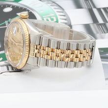 Load image into Gallery viewer, Rolex Datejust 36 ref. 16013 Champagne dial - Jubilee - Full Set
