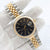 Rolex Datejust 36 ref. 16233 Black Tapestry dial - Jubilee Bracelet - Full Set