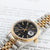Rolex Datejust 36 ref. 16233 Black Tapestry dial - Jubilee Bracelet - Full Set