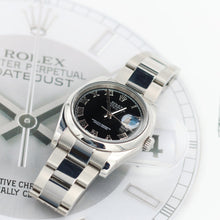 Załaduj obraz do przeglądarki galerii, Rolex Datejust ref. 116200 Black Roman Dial - Oyster Bracelet - Full Set
