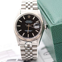 Load image into Gallery viewer, Rolex Datejust ref. 16014 - Black dial
