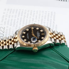 Ladda upp bild till gallerivisning, Rolex Datejust ref. 126233 - Black Diamonds Dial - Full Set
