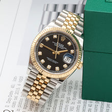 Ladda upp bild till gallerivisning, Rolex Datejust ref. 126233 - Black Diamonds Dial - Full Set
