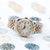 Rolex Datejust 36 ref. 116231 Millennary Diamonds Dial - Steel/Rose Gold Jubilee - Full Set