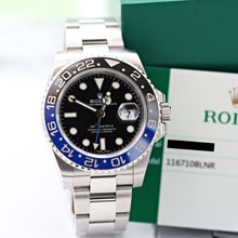Load image into Gallery viewer, Rolex GMT Master II ref. 116710BLNR (Batman) - Full Set
