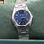 Rolex Air-King ref. 14000 Blue Arabic Dial 3-6-9 - Full Set