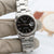 Rolex Date ref. 15200 Black Dial Oyster Bracelet - Full Set