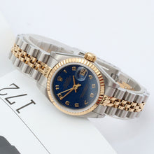 Cargar imagen en el visor de la galería, Rolex Datejust Lady ref. 69173 Steel/Gold - Blue Millennary Dial - Jubilee Bracelet
