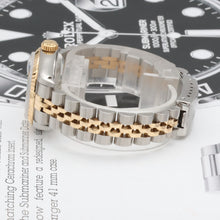Cargar imagen en el visor de la galería, Rolex Datejust Lady ref. 69173 Steel/Gold - Blue Millennary Dial - Jubilee Bracelet
