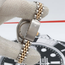 Cargar imagen en el visor de la galería, Rolex Datejust Lady ref. 69173 Steel/Gold - Blue Millennary Dial - Jubilee Bracelet
