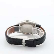 Load image into Gallery viewer, Rolex Precision ref. 6694 - Silver Dial with Golden Indexes - Leather Strap

