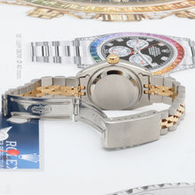Charger l'image dans la galerie, Rolex Datejust Lady ref. 69173 Steel/Gold - Jubilee Bracelet - Cream Pyramid Dial - Jubilee Bracelet
