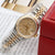 Rolex Datejust Lady ref. 69173 Steel/Gold - Champagne Tapestry Dial - Jubilee Bracelet