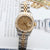 Rolex Datejust Lady ref. 69173 Steel/Gold - Champagne Tapestry Dial - Jubilee Bracelet