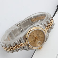 Load image into Gallery viewer, Rolex Datejust Lady ref. 69173 Steel/Gold - Champagne Tapestry Dial - Jubilee Bracelet
