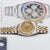 Rolex Datejust Lady ref. 69173 Steel/Gold - Champagne Tapestry Dial - Jubilee Bracelet