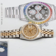 Load image into Gallery viewer, Rolex Datejust Lady ref. 69173 Steel/Gold - Champagne Tapestry Dial - Jubilee Bracelet
