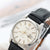 Rolex Precision ref. 6694 - Silver Dial with Golden Indexes - Leather Strap