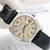 Rolex Precision ref. 6694 - Silver Dial with Golden Indexes - Leather Strap