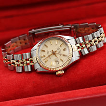 Load image into Gallery viewer, Rolex Lady-Datejust ref. 6917 - Steel and Gold - Cream Dial - Jubilee Bracelet
