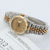 Rolex Datejust Lady ref. 69173 Steel/Gold- Jubilee Bracelet - Champagne Linen Dial - Full Set