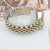 Rolex Datejust Lady ref. 69173 Steel/Gold- Jubilee Bracelet - Champagne Linen Dial - Full Set