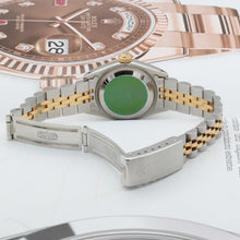 Indlæs billede til gallerivisning Rolex Datejust Lady ref. 69173 Steel/Gold- Jubilee Bracelet - Champagne Linen Dial - Full Set
