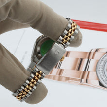Indlæs billede til gallerivisning Rolex Datejust Lady ref. 69173 Steel/Gold- Jubilee Bracelet - Champagne Linen Dial - Full Set

