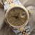 Rolex Datejust Lady ref. 69173 Steel/Gold- Jubilee Bracelet - Champagne Linen Dial - Full Set